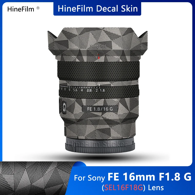 Hinefilm Skin for Sony FE16mm F1.8G Lens Decal Skin for Sony FE16 F1.8 G Lens Wrap Cover 16 1.8 Sticker Protector FE16F1.8G Skin
Hinefilm Skin for Sony FE16mm F1.8G Lens Decal Skin for Sony FE16 F1.8 G Lens Wrap Cover 16 1.8 Sticker Protector FE16F1.8G Skin