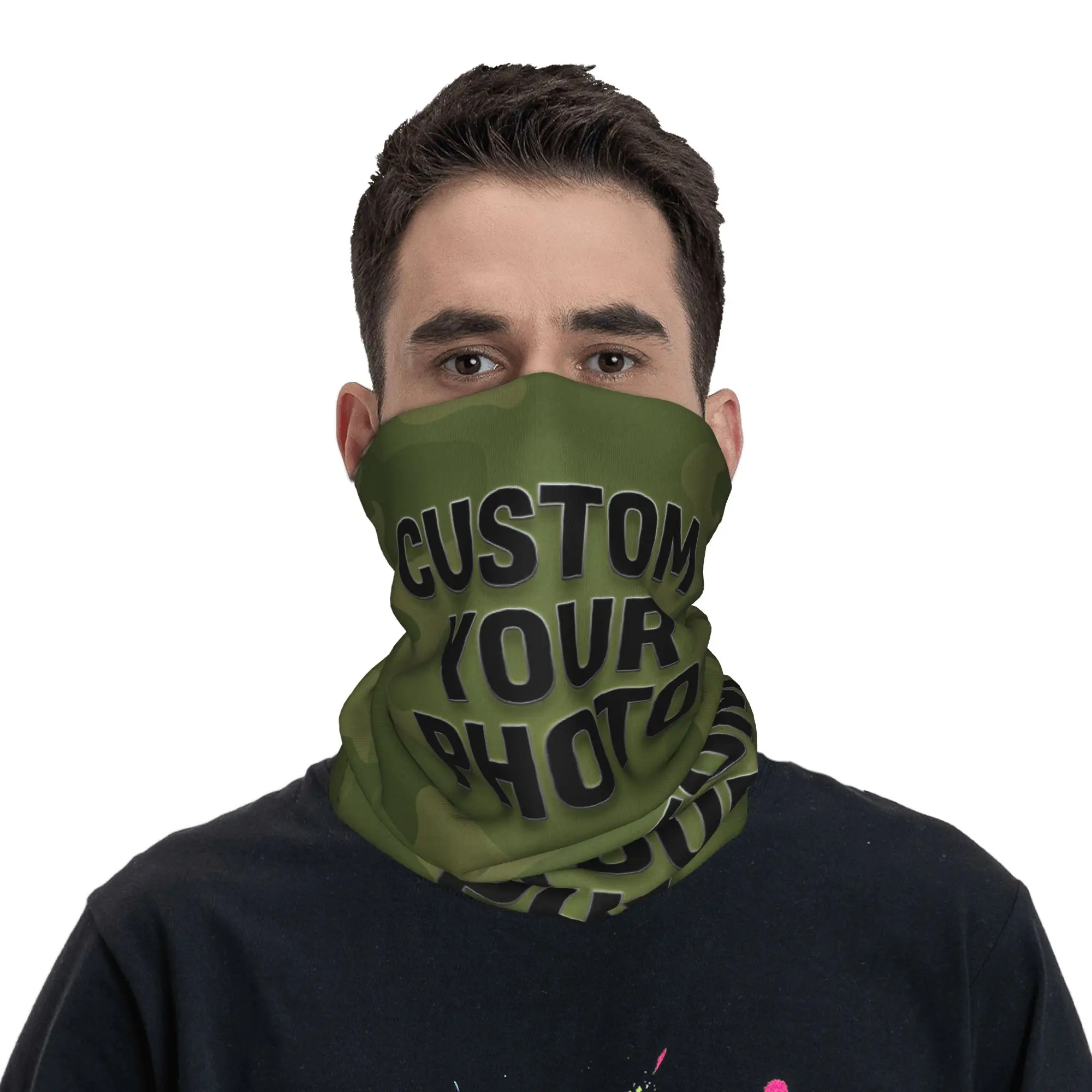 Custom Your Photo Logo Text Bandana Neck Gaiter Windproof Face Scarf Cover Men Women Headband Tube Balaclava
Custom Your Photo Logo Text Bandana Neck Gaiter Windproof Face Scarf Cover Men Women Headband Tube Balaclava