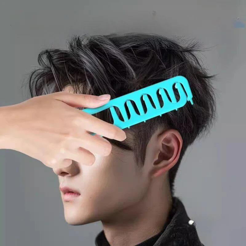 Textured Styling Comb for Men High Hairline Puffy Texture Hair Care Tools Popular Online Product Balding Simulation Brush
Textured Styling Comb for Men High Hairline Puffy Texture Hair Care Tools Popular Online Product Balding Simulation Brush