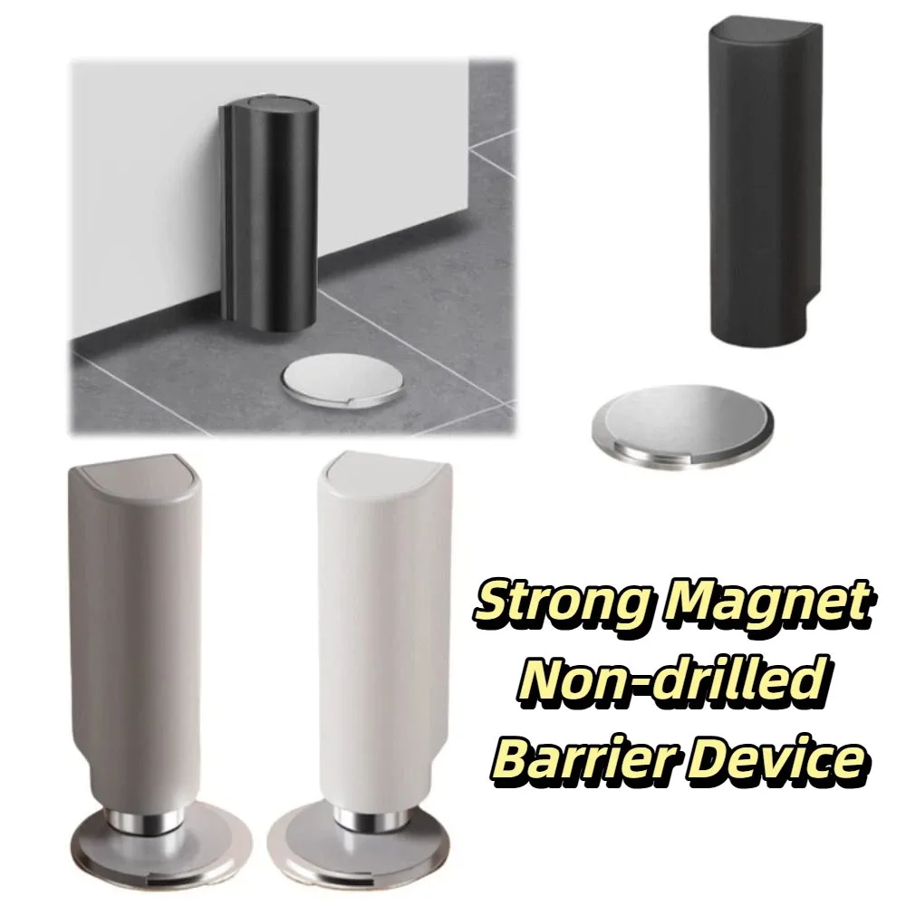 Stainless Steel Magnetic Door Stops Heavy Duty Non-Perforated Door Stop Hardware Shock Absorbers Touch Door Door Stop Suction
Stainless Steel Magnetic Door Stops Heavy Duty Non-Perforated Door Stop Hardware Shock Absorbers Touch Door Door Stop Suction