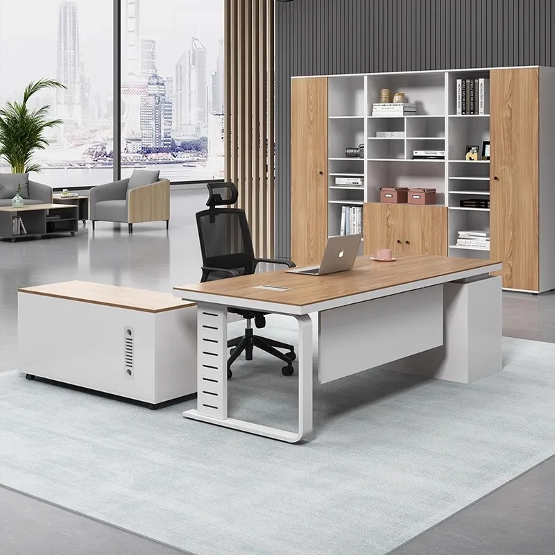 Boss Simple Modern Office Furniture Single Large Manager Desk With Comfortable Chair Elegant Workstation Home Office School Use
Boss Simple Modern Office Furniture Single Large Manager Desk With Comfortable Chair Elegant Workstation Home Office School Use
