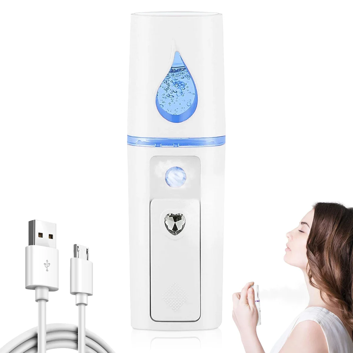 Мини-спа-уход за кожей лица, увлажнитель воздуха, ручка, нано-распылитель, зеркало для макияжа, портативный отпариватель для лица, инструменты для красоты
Мини-спа-уход за кожей лица, увлажнитель воздуха, ручка, нано-распылитель, зеркало для макияжа, портативный отпариватель для лица, инструменты для красоты