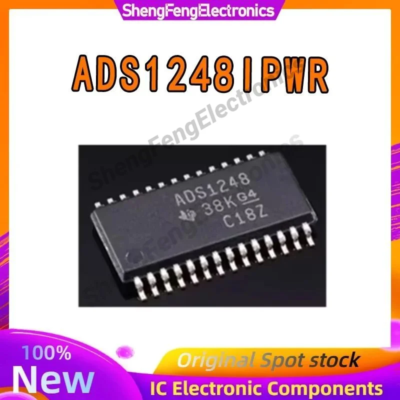 New original ADS1248IPWR ADS1248IPW ADS1248 TSSOP28 MODULE Integrated Circuits IC Chip in stock
New original ADS1248IPWR ADS1248IPW ADS1248 TSSOP28 MODULE Integrated Circuits IC Chip in stock
