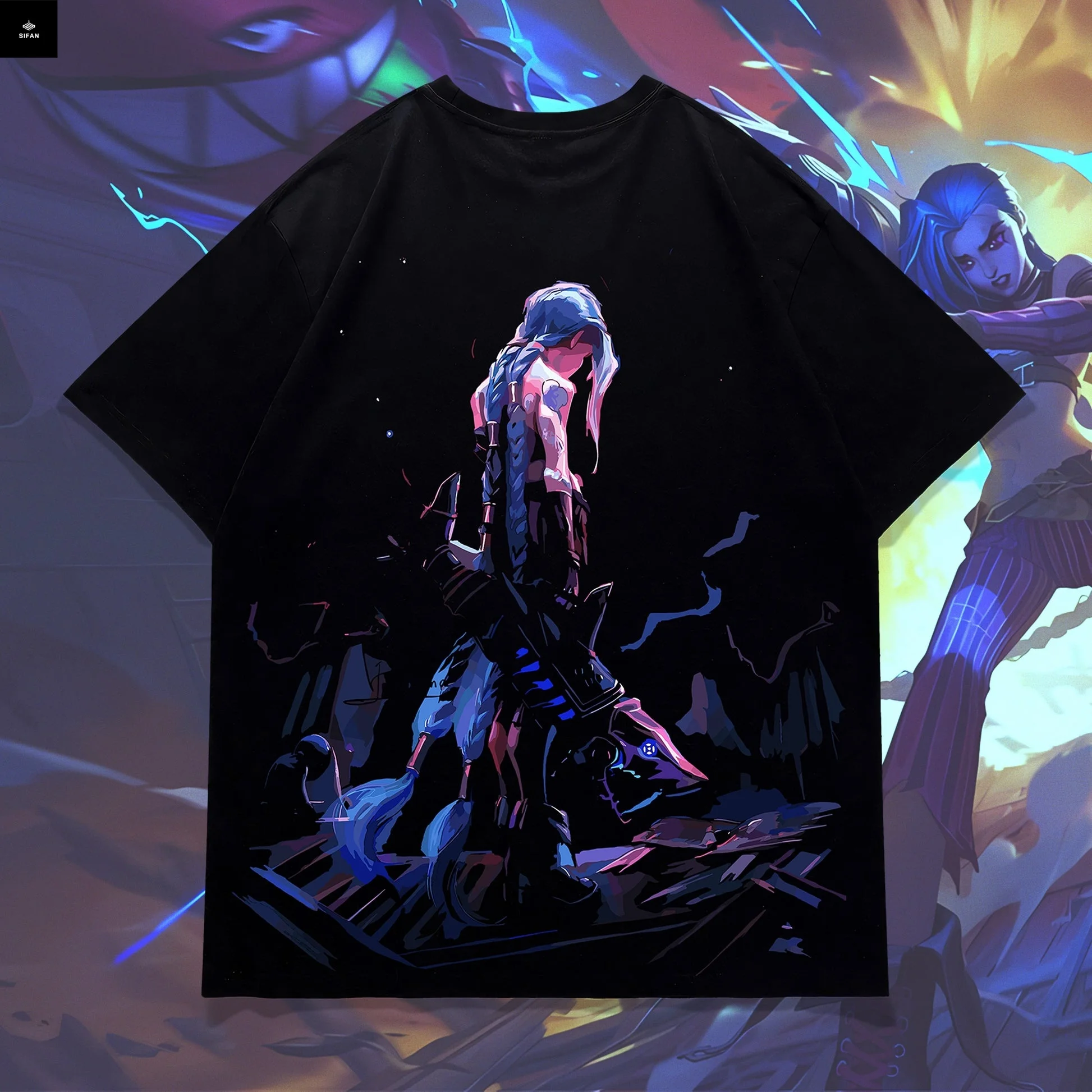 Футболка Arcane, винтажная уличная одежда унисекс, рубашка League of Legends, одежда в стиле аниме, Fanmerch LOL, мужская футболка для женщин
Футболка Arcane, винтажная уличная одежда унисекс, рубашка League of Legends, одежда в стиле аниме, Fanmerch LOL, мужская футболка для женщин