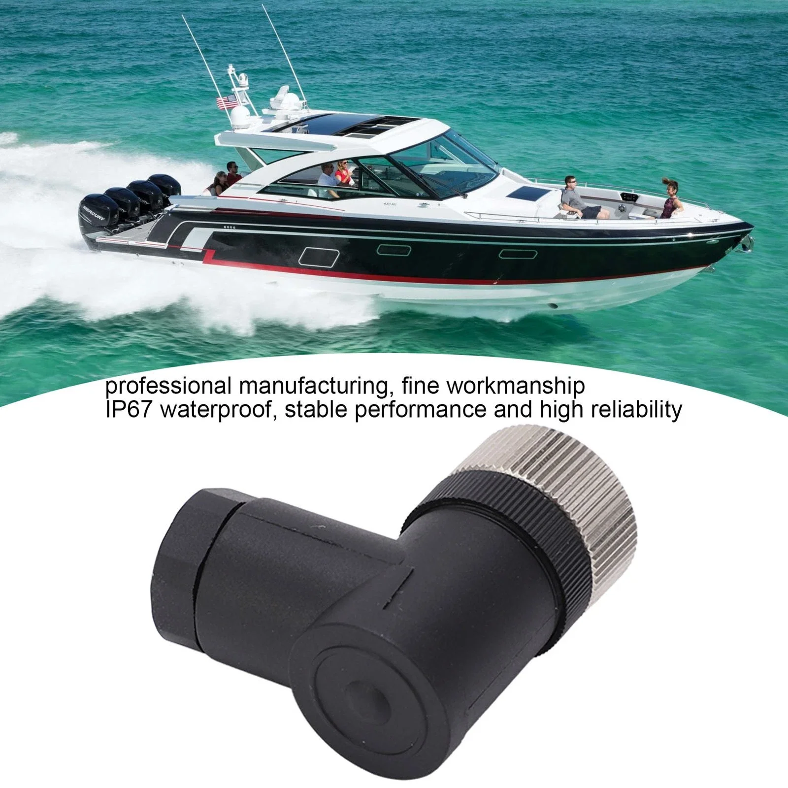 Женский полевой монтажный разъем для полевого монтажа NMEA 2000, 5-ядерный IP67, водонепроницаемый для сетей Lowrance
Женский полевой монтажный разъем для полевого монтажа NMEA 2000, 5-ядерный IP67, водонепроницаемый для сетей Lowrance