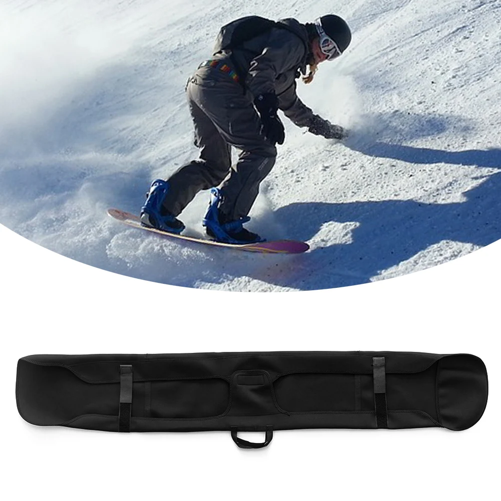 Stretchable Snowboard Bag Neoprene Ski Sleeve Cover with Handle Elastic and Water repellent Storage Solution Black
Stretchable Snowboard Bag Neoprene Ski Sleeve Cover with Handle Elastic and Water repellent Storage Solution Black