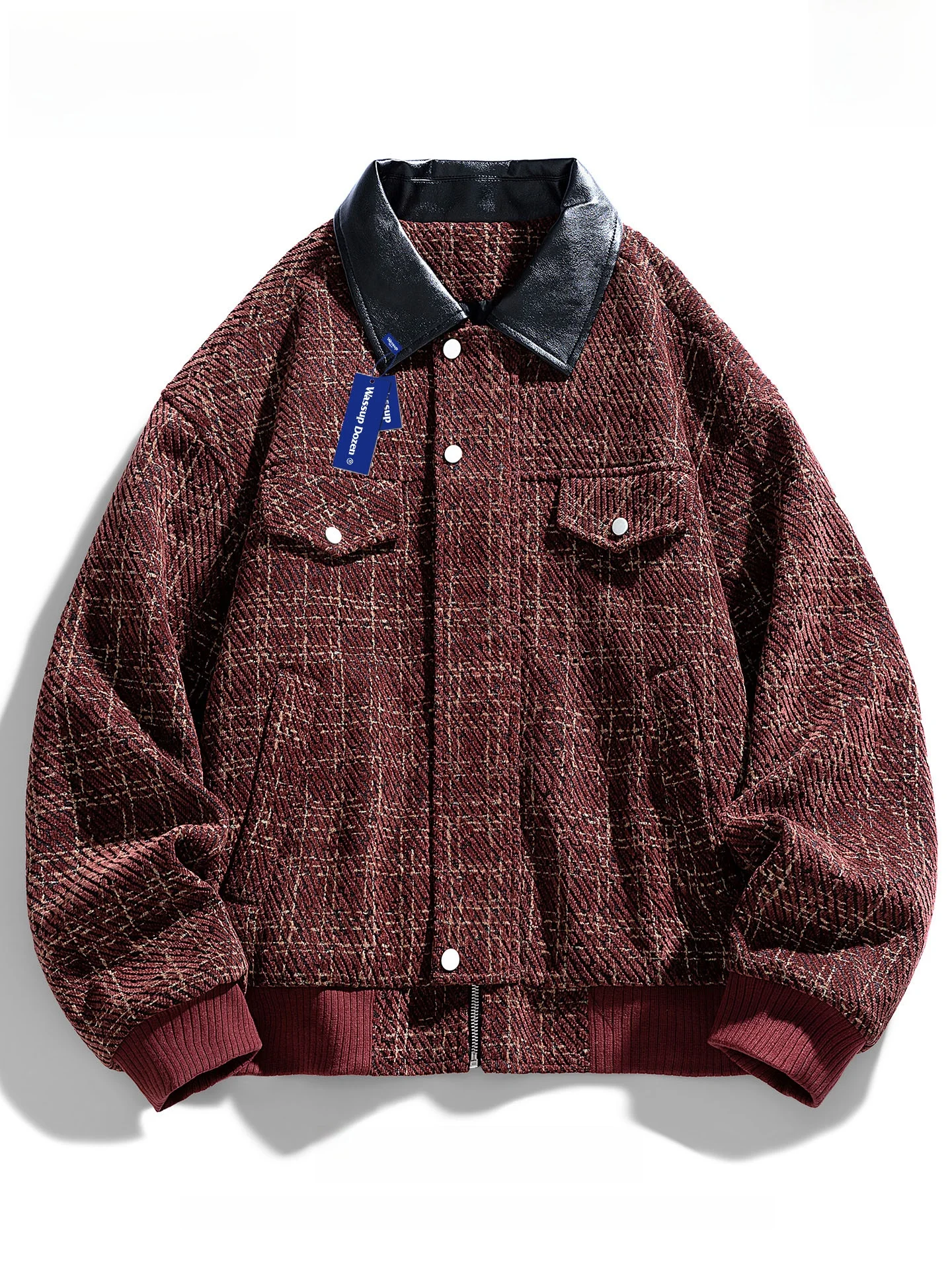 Wassup Dozen Retro American Sle Loose Fit Collar Men's Jaet Autumn 2025 New Faion Workwear Outerwear Youth
Wassup Dozen Retro American Sle Loose Fit Collar Men's Jaet Autumn 2025 New Faion Workwear Outerwear Youth