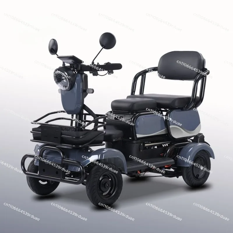 Electric lever four-wheel scooter tricycle folding electric vehicle
Electric lever four-wheel scooter tricycle folding electric vehicle