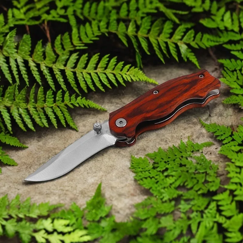 Mini Portable Pocket Folding Knife Stainless Steel Blade Wooden Handle Outdoor Travel Camping Tool Holiday Gift
Mini Portable Pocket Folding Knife Stainless Steel Blade Wooden Handle Outdoor Travel Camping Tool Holiday Gift