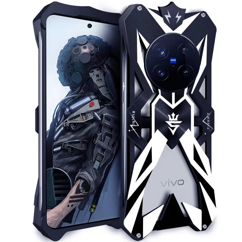 Shockproof Metal Armor Case For Vivo X200 pro Case Luxury Aluminum Cover Unique Funda For Vivo X100 Ultra X100s X200 Pro Case
Shockproof Metal Armor Case For Vivo X200 pro Case Luxury Aluminum Cover Unique Funda For Vivo X100 Ultra X100s X200 Pro Case
