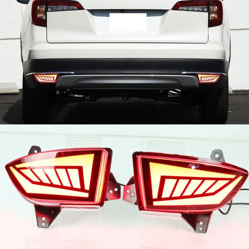For Honda Pilot 2019 2020 2021 LED Rear Bumper Light Reflector Rear Fog Light Modified Driving Brake Lights Dymanic Turn Signal
For Honda Pilot 2019 2020 2021 LED Rear Bumper Light Reflector Rear Fog Light Modified Driving Brake Lights Dymanic Turn Signal