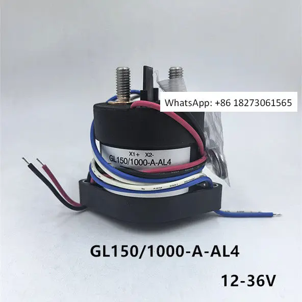 Kunshan Guoli GLVAC Relay High Voltage GL150/1000-A-AL4 Coil 12-36V Voltage 150A1000V
Kunshan Guoli GLVAC Relay High Voltage GL150/1000-A-AL4 Coil 12-36V Voltage 150A1000V