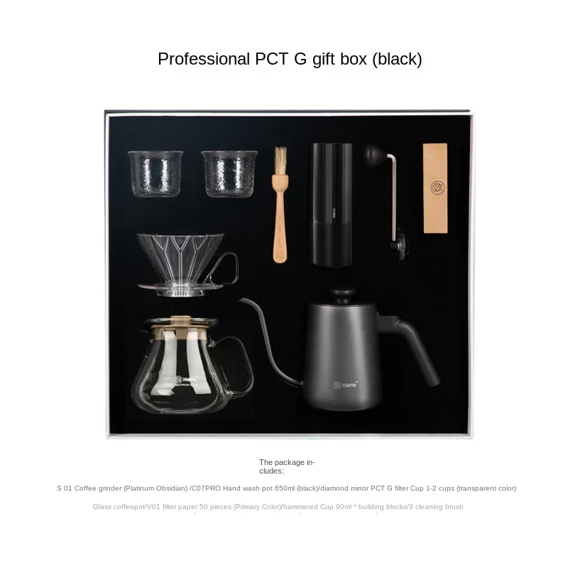 YY Household Cooking Dripping Coffee Pot Coffee Grinder Hand Pouring Kettle Set
YY Household Cooking Dripping Coffee Pot Coffee Grinder Hand Pouring Kettle Set