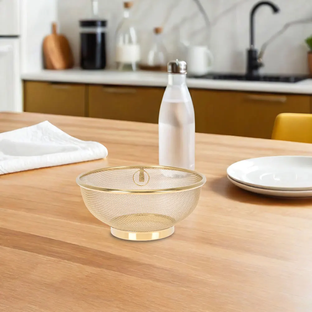 2pcs 18Cm Fine Mesh Stainless Steel Strainer Kitchen Oil Filter For Frying Cooking Soy Milk Tea Juice Grease Filtering Drain Pan
2pcs 18Cm Fine Mesh Stainless Steel Strainer Kitchen Oil Filter For Frying Cooking Soy Milk Tea Juice Grease Filtering Drain Pan