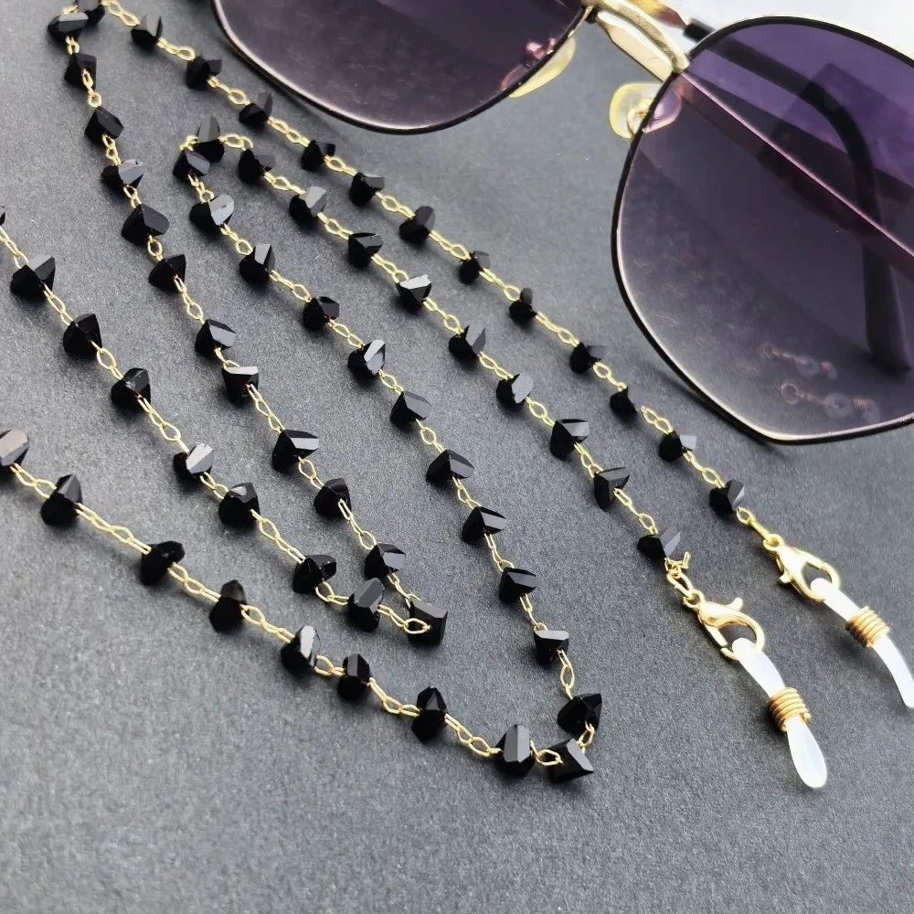 Triangle Crystal Eyeglass Holder Anti Drop Nonslip Sunglasses Mask Chain Eyeglasses Glasses Chain Eye Accessories
Triangle Crystal Eyeglass Holder Anti Drop Nonslip Sunglasses Mask Chain Eyeglasses Glasses Chain Eye Accessories