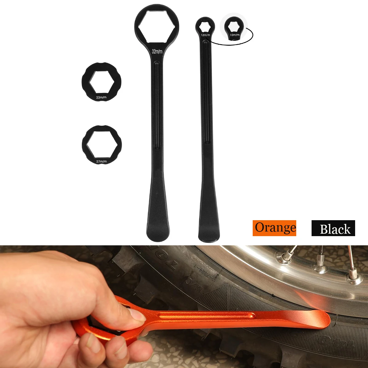 For KTM Honda Suzuki Kawasaki Yamaha Husqvarna Beta Motorcycle Universal Parts Tire Tool Lever Spoon Axle Wrench Change Remove
For KTM Honda Suzuki Kawasaki Yamaha Husqvarna Beta Motorcycle Universal Parts Tire Tool Lever Spoon Axle Wrench Change Remove