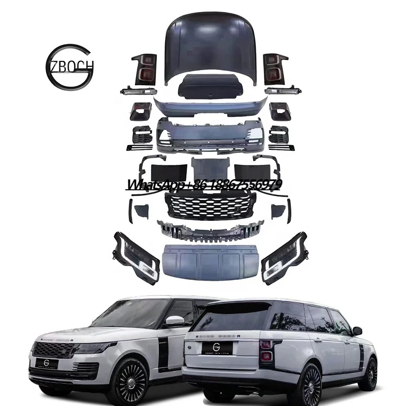 Bodykit for Land Rover Range Rover Vogue L405 2013 to 2020+ Body Kit Upgrade New OEM Car Bumpers Front Rear Headlights Hood
Bodykit for Land Rover Range Rover Vogue L405 2013 to 2020+ Body Kit Upgrade New OEM Car Bumpers Front Rear Headlights Hood