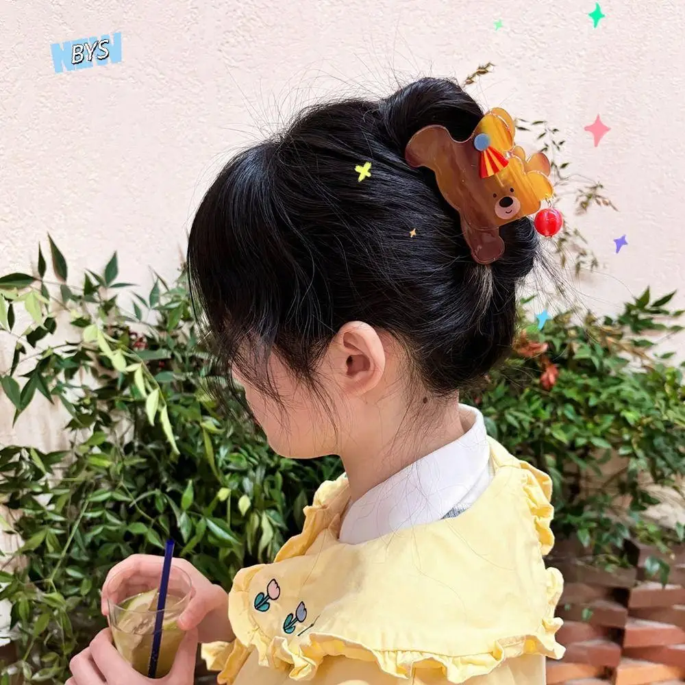 Fashion Acetic Acid Acetate Hair Claw Circus Bear Cartoon Bear Hair Clip Headdress Hair Accessories Shark Clip Girl
Fashion Acetic Acid Acetate Hair Claw Circus Bear Cartoon Bear Hair Clip Headdress Hair Accessories Shark Clip Girl