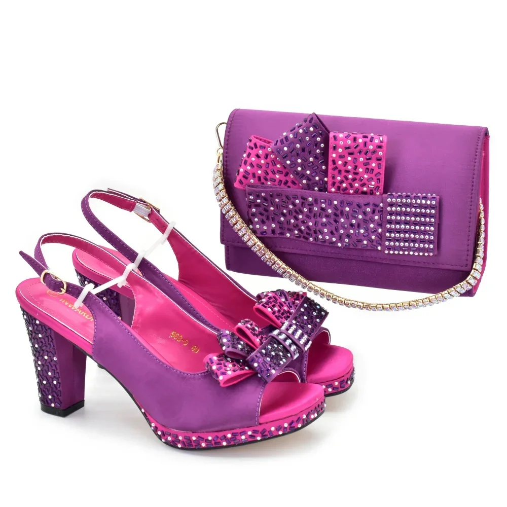 Women Shoes and Bags To Match Set Nigeria Party Luxury Italian Shoes and Bag Set for Women Peep Toe Sexy Wedding Party Sandals
Women Shoes and Bags To Match Set Nigeria Party Luxury Italian Shoes and Bag Set for Women Peep Toe Sexy Wedding Party Sandals