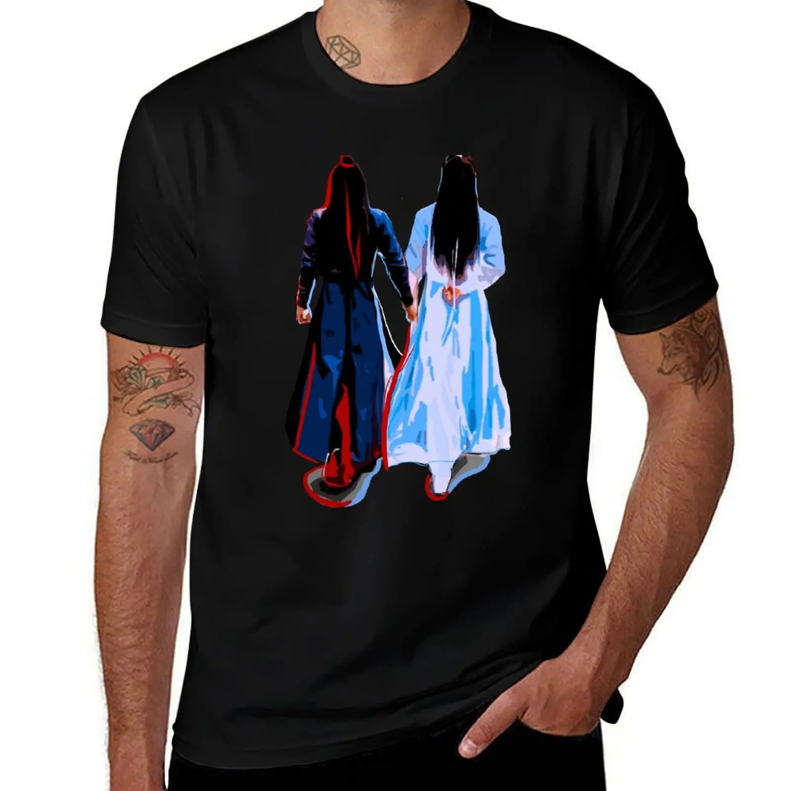 The Untamed WangXian Holding Hands Edit T-Shirt t shirt man luxury man graphic t shirt cotton t shirts high quality T-shirt
The Untamed WangXian Holding Hands Edit T-Shirt t shirt man luxury man graphic t shirt cotton t shirts high quality T-shirt