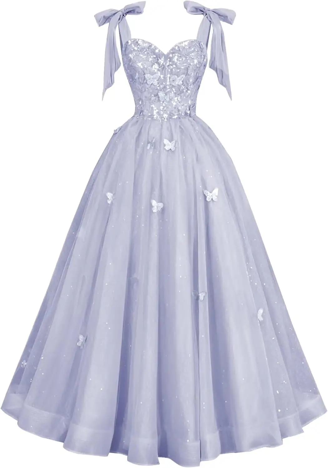 Glitter Tulle Prom Dresses for Teens 3D Butterfly Long Ball Gowns Sequin Princess Quinceanera Dresses with Bow Party Dresses
Glitter Tulle Prom Dresses for Teens 3D Butterfly Long Ball Gowns Sequin Princess Quinceanera Dresses with Bow Party Dresses