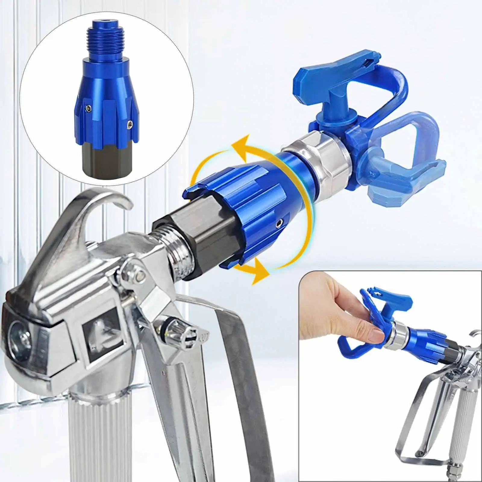 Наконечник форсунки для мойки высокого давления Наконечник форсунки для мойки высокого давления с переменным шаблоном Наконечник форсунки для мойки автомобилей в саду
Наконечник форсунки для мойки высокого давления Наконечник форсунки для мойки высокого давления с переменным шаблоном Наконечник форсунки для мойки автомобилей в саду