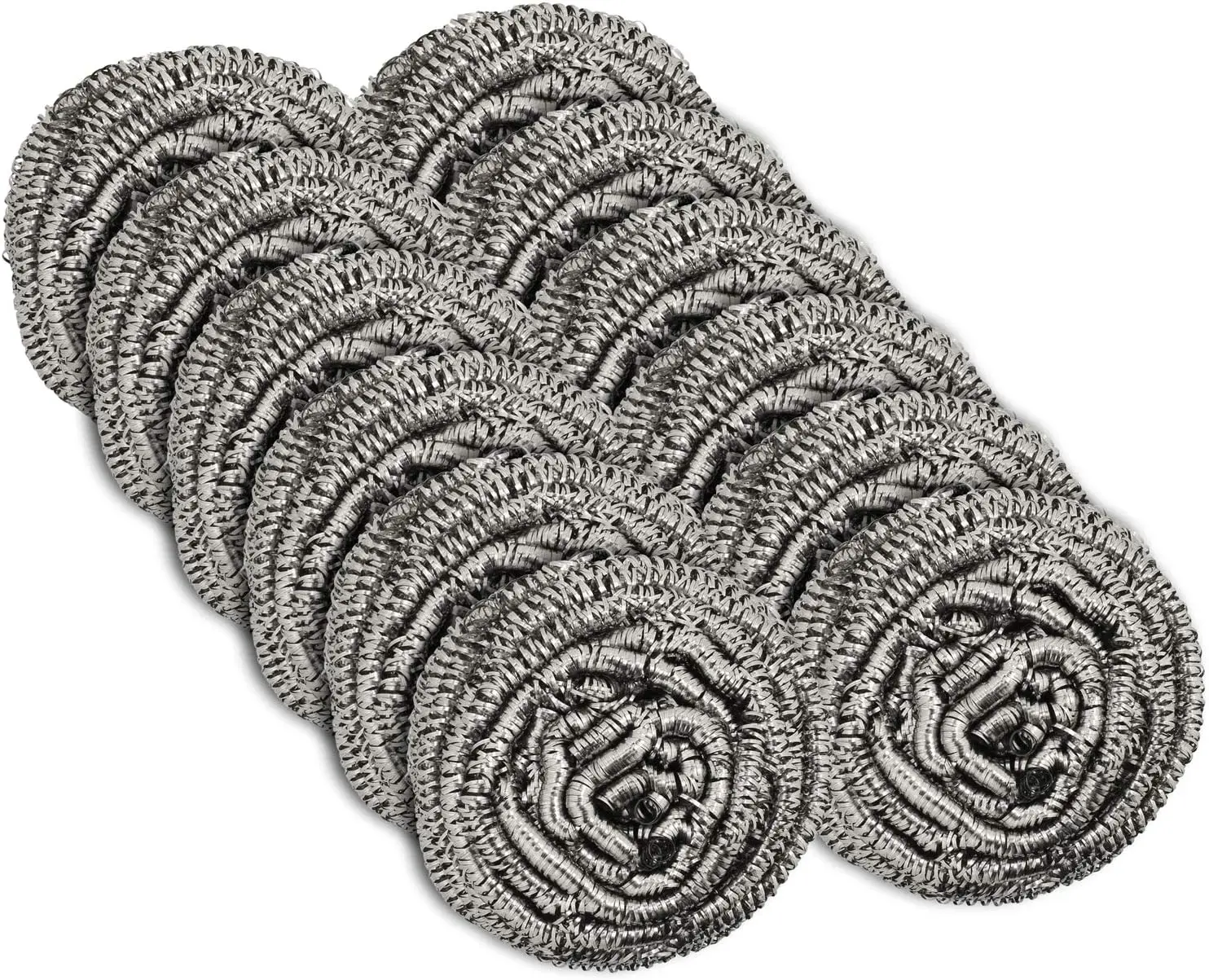 12 Pack Stainless Steel Scourers for Dishes Pots Pans Ovens, Metal Scrubber Pads for Tough Kitchen Cleaning
12 Pack Stainless Steel Scourers for Dishes Pots Pans Ovens, Metal Scrubber Pads for Tough Kitchen Cleaning