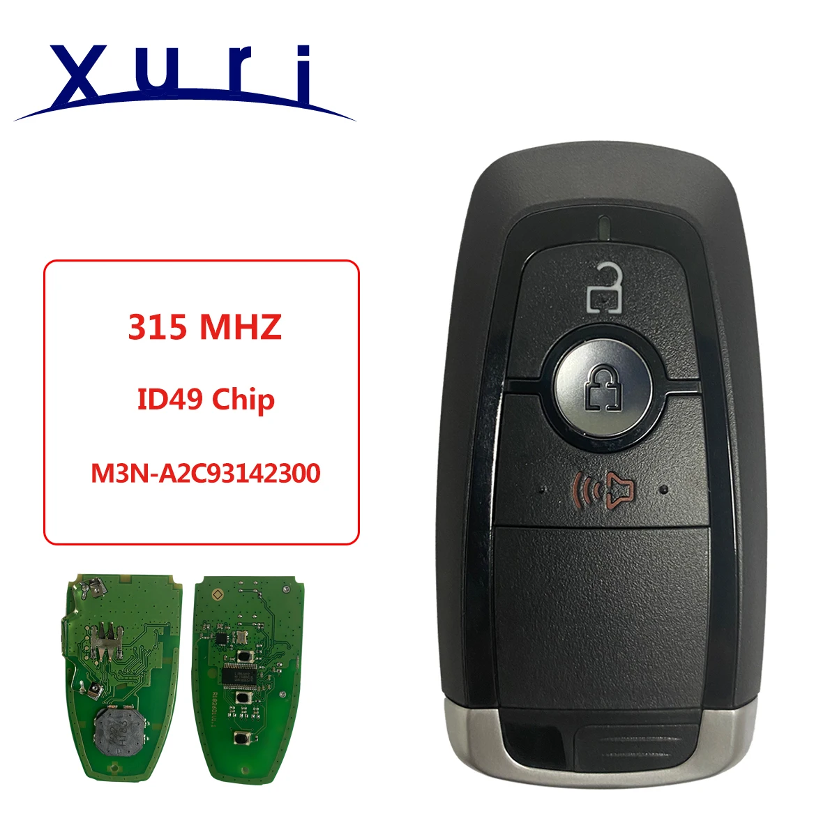 World Car Remote Control Key For Ford Expxuri lorer Edge Mustang Fusion M3N-A2C93142300 ID49 Chip 315MHz Promixity Smart Card
World Car Remote Control Key For Ford Expxuri lorer Edge Mustang Fusion M3N-A2C93142300 ID49 Chip 315MHz Promixity Smart Card