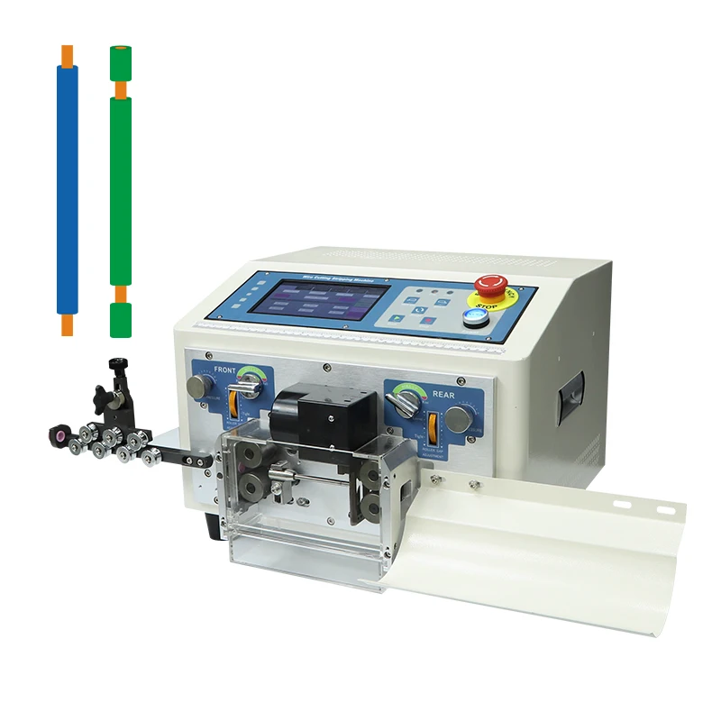 EW-03C+ Полностью автоматическое оборудование для резки и зачистки электрических проводов, новый продукт для 0,1-10 мм2
EW-03C+ Полностью автоматическое оборудование для резки и зачистки электрических проводов, новый продукт для 0,1-10 мм2