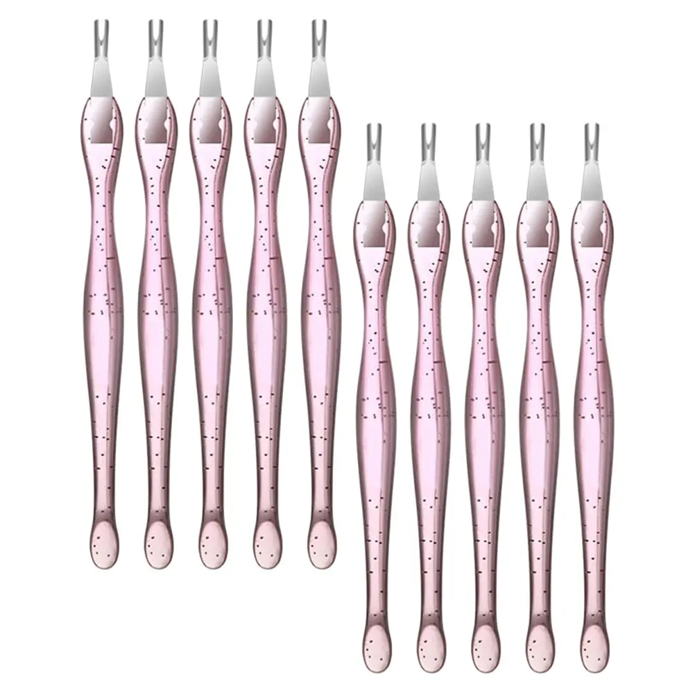 10pcs Manicure Tools Nail Dead Skin Removers Cuticle Stainless Steel PP Pink Fingernail Salon Home Use
10pcs Manicure Tools Nail Dead Skin Removers Cuticle Stainless Steel PP Pink Fingernail Salon Home Use