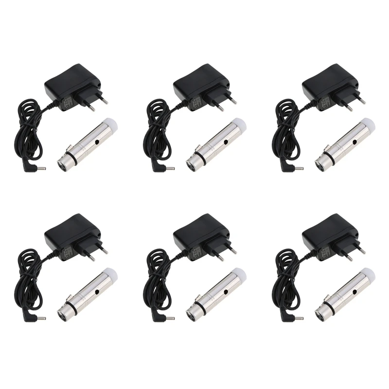New 6X Wireless Receiver Female XLR LED Lighting For Stage Party Light, 2.4G ISM DMX512 Controller
New 6X Wireless Receiver Female XLR LED Lighting For Stage Party Light, 2.4G ISM DMX512 Controller