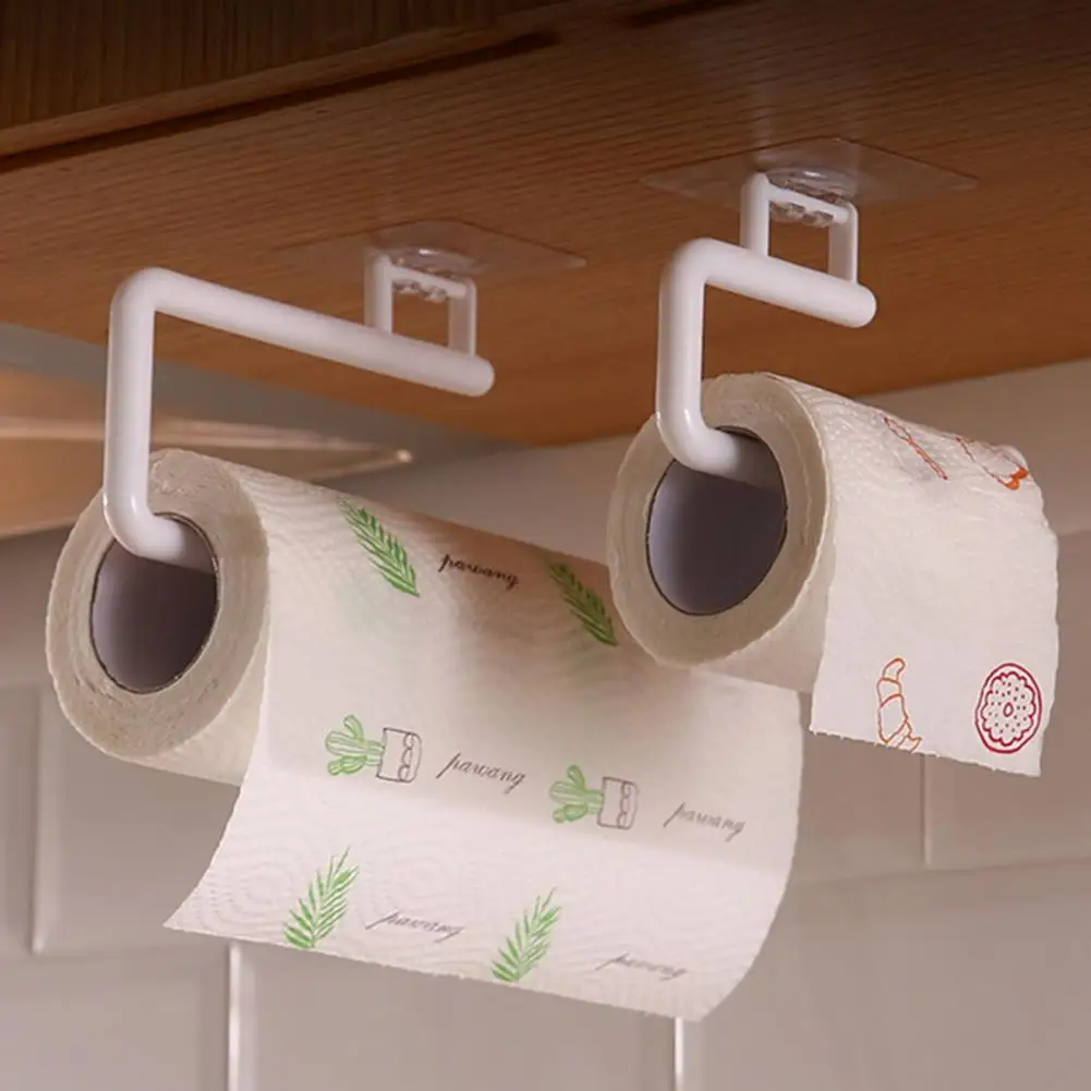Toilet Roll Paper Holder Storage Rack Wall Mounted Self Adhesive Plastic Film Paper Towel Hanger Kitchen Bathroom Supplies
Toilet Roll Paper Holder Storage Rack Wall Mounted Self Adhesive Plastic Film Paper Towel Hanger Kitchen Bathroom Supplies