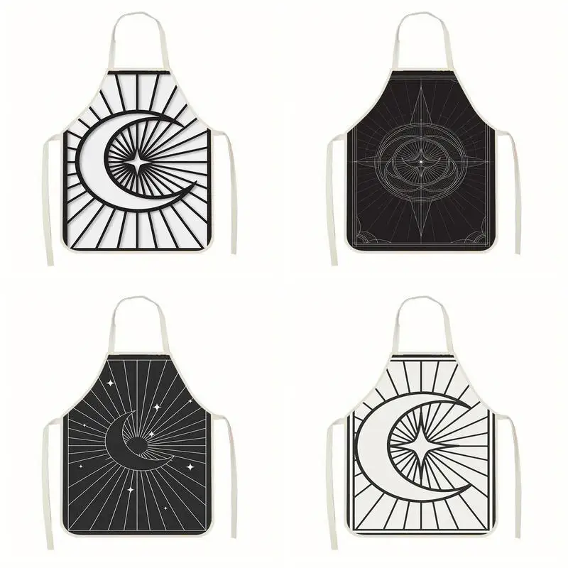 Sun & Moon Aprons Linen Apron, Suitable For Kitchen Cooking, Parent-Child Interaction, Painting And Other Scenarios
Sun & Moon Aprons Linen Apron, Suitable For Kitchen Cooking, Parent-Child Interaction, Painting And Other Scenarios