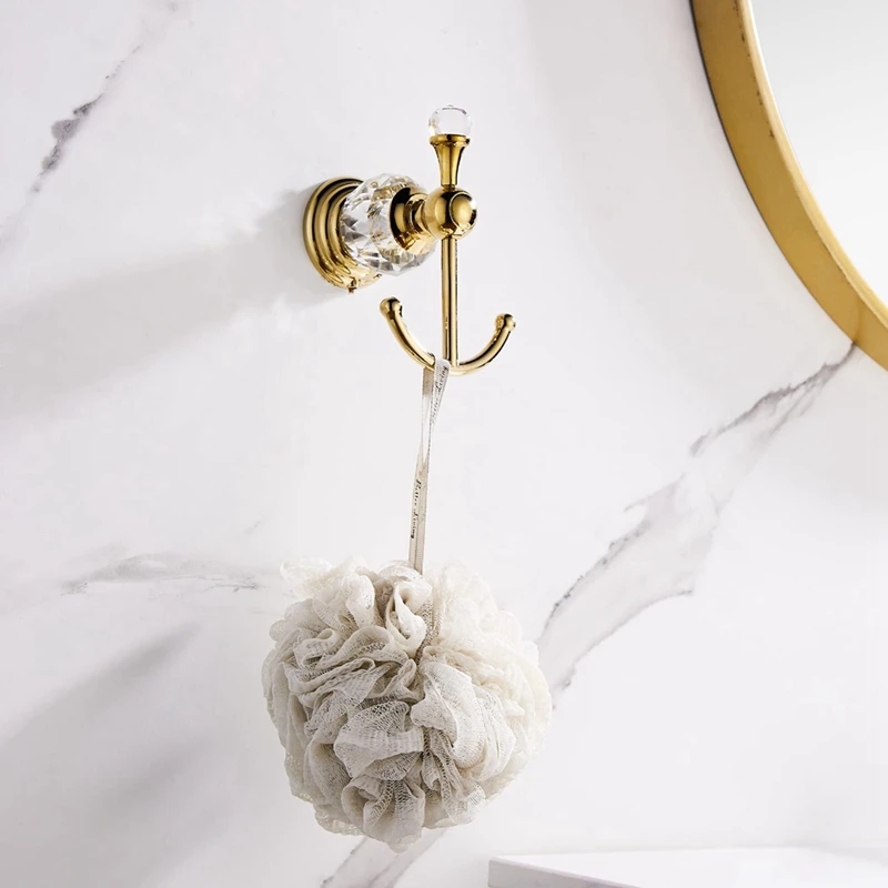 Crystal Towel Hook, Robe Hooks, Bathroom Hand Towel Wall Hanger For Clothes Closet Wall Mounted Kitchen
Crystal Towel Hook, Robe Hooks, Bathroom Hand Towel Wall Hanger For Clothes Closet Wall Mounted Kitchen