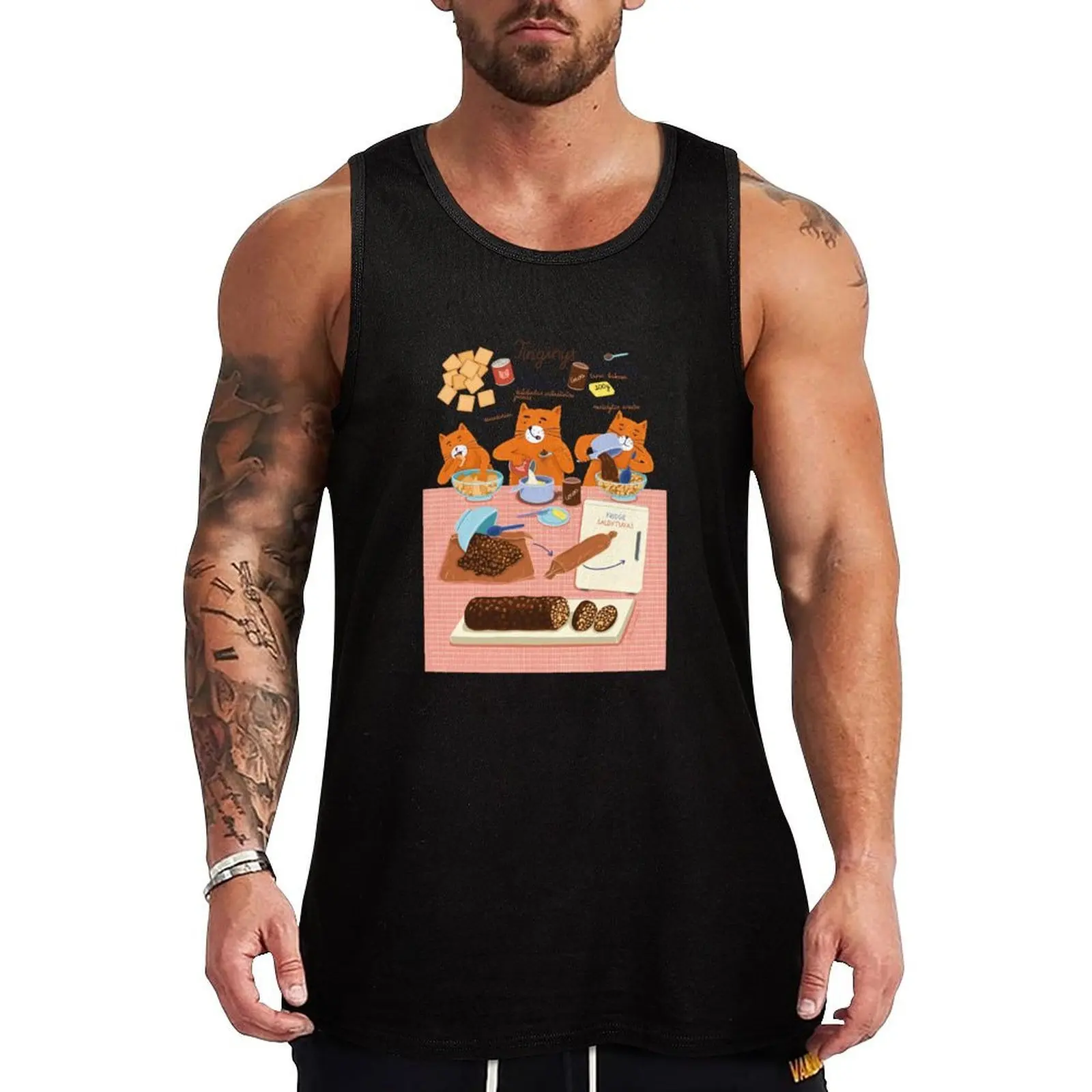 Lazy Pie / Tinginys Tank Top summer clothes men 2025 sports suits Man gym clothes
Lazy Pie / Tinginys Tank Top summer clothes men 2025 sports suits Man gym clothes