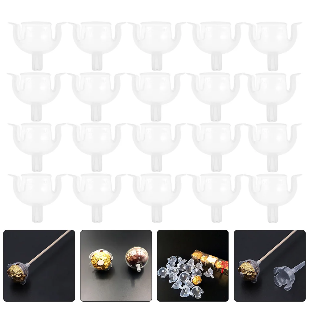 100 Pcs Chocolate Torus Ball Base Candy Holder Plastic Decoration Wrapper Truffle Cups Fixed Net
100 Pcs Chocolate Torus Ball Base Candy Holder Plastic Decoration Wrapper Truffle Cups Fixed Net