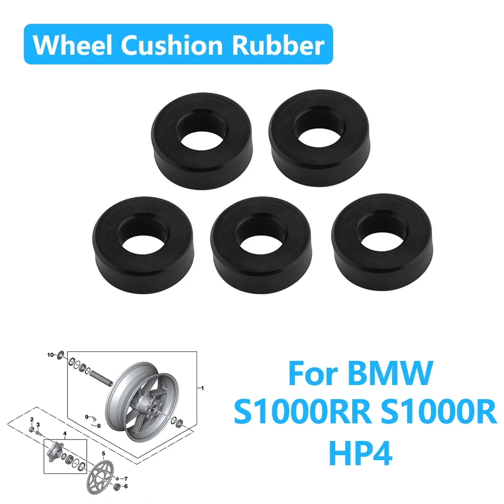 For BMW S1000RR S1000R S1000 1000RR 1000R HP4 Motorcycle Accessories Rear Wheel Drive Rubber Buffer Sprocket Hub Damper set
For BMW S1000RR S1000R S1000 1000RR 1000R HP4 Motorcycle Accessories Rear Wheel Drive Rubber Buffer Sprocket Hub Damper set