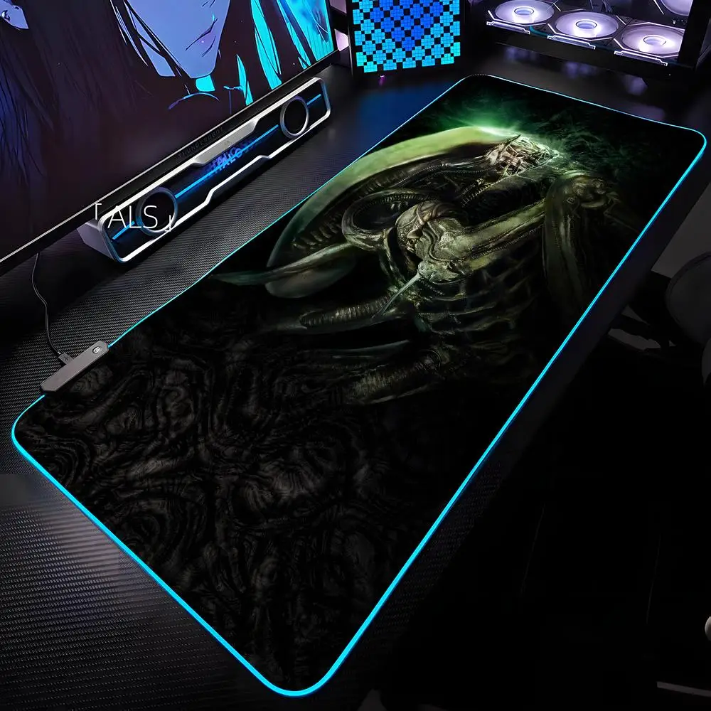 A-Alien Movies Mouse Pad RGB Backlit Mouse Pad Laptop Mouse Pad Laptop Gamer Computer Desk Gaming Accessories
A-Alien Movies Mouse Pad RGB Backlit Mouse Pad Laptop Mouse Pad Laptop Gamer Computer Desk Gaming Accessories