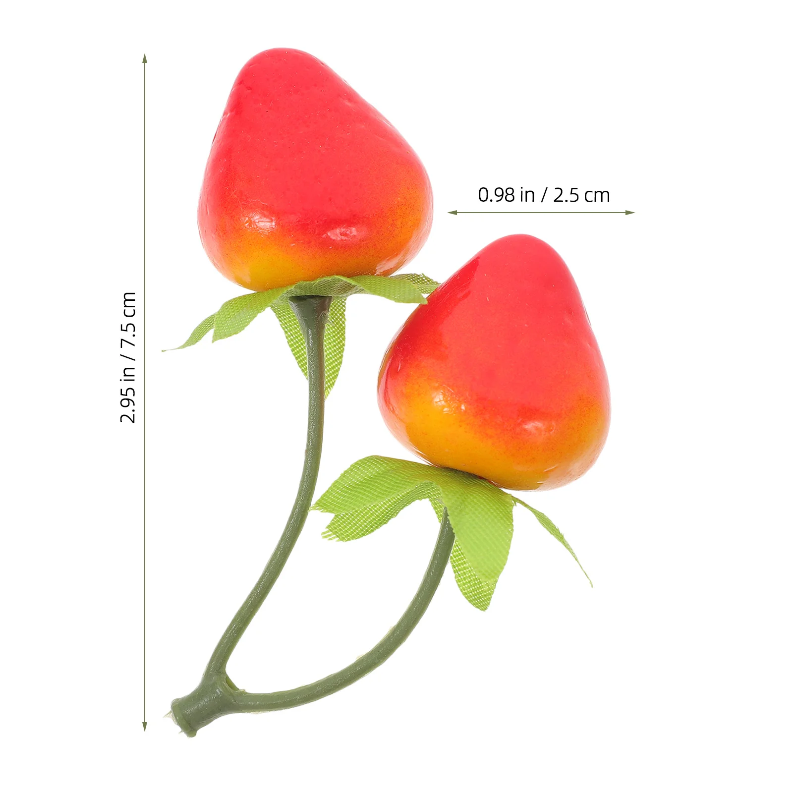 20Pcs Artificial Strawberry Ornaments Simulation Mini Strawberries Decor Lifelike Fake Fruits for Home Desk Table Centerpiece
20Pcs Artificial Strawberry Ornaments Simulation Mini Strawberries Decor Lifelike Fake Fruits for Home Desk Table Centerpiece