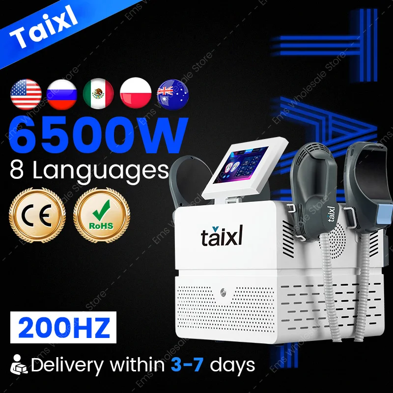Профессиональная 6500 Вт Ems NEO RF машина 2025 EM стимуляция мышц тела PRO Ultra Sculpt для похудения
Профессиональная 6500 Вт Ems NEO RF машина 2025 EM стимуляция мышц тела PRO Ultra Sculpt для похудения