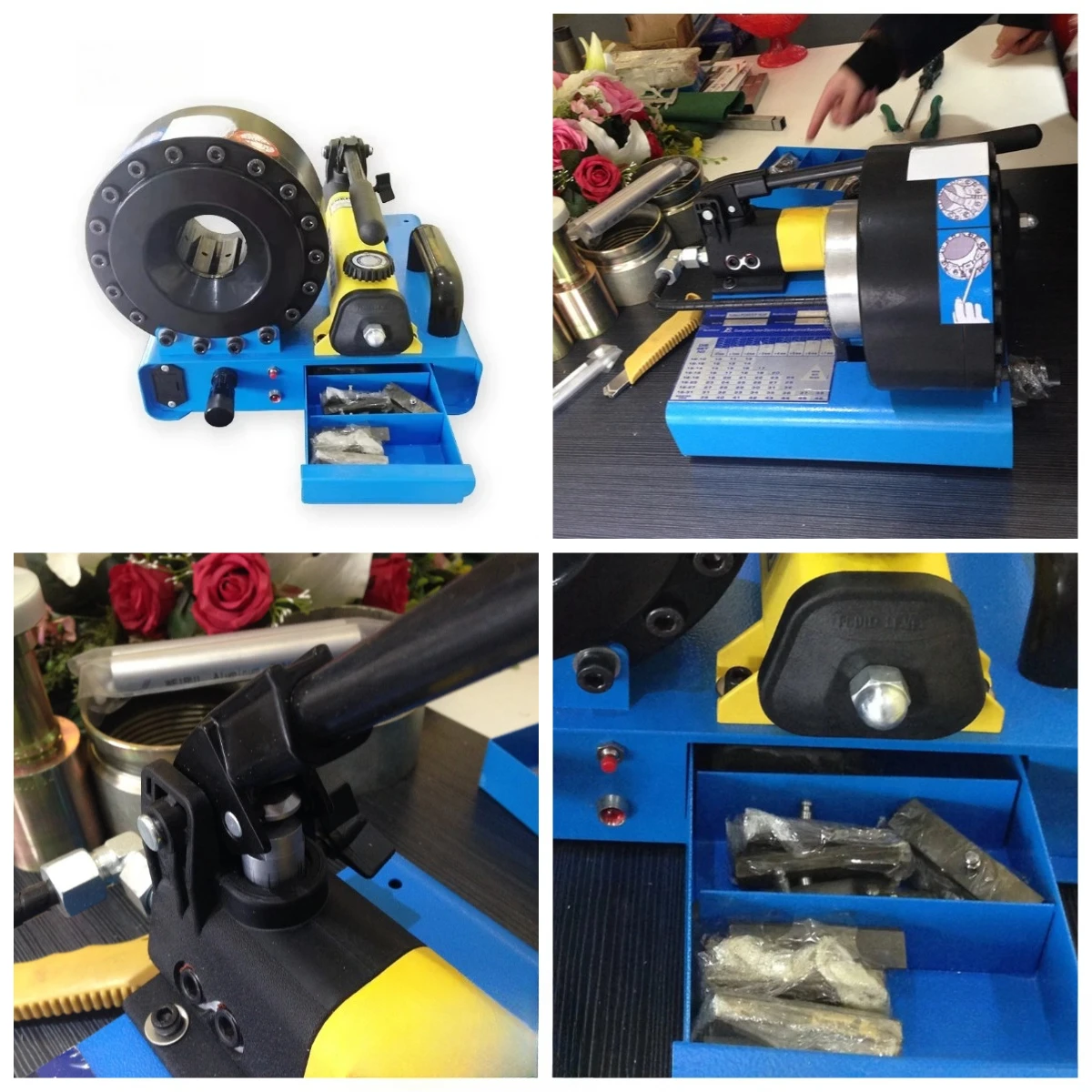 MS-P16HP Hydraulic Crimping Tool, Portable Manual Handheld Design, Air Spring & Hose Crimping Equipment
MS-P16HP Hydraulic Crimping Tool, Portable Manual Handheld Design, Air Spring & Hose Crimping Equipment