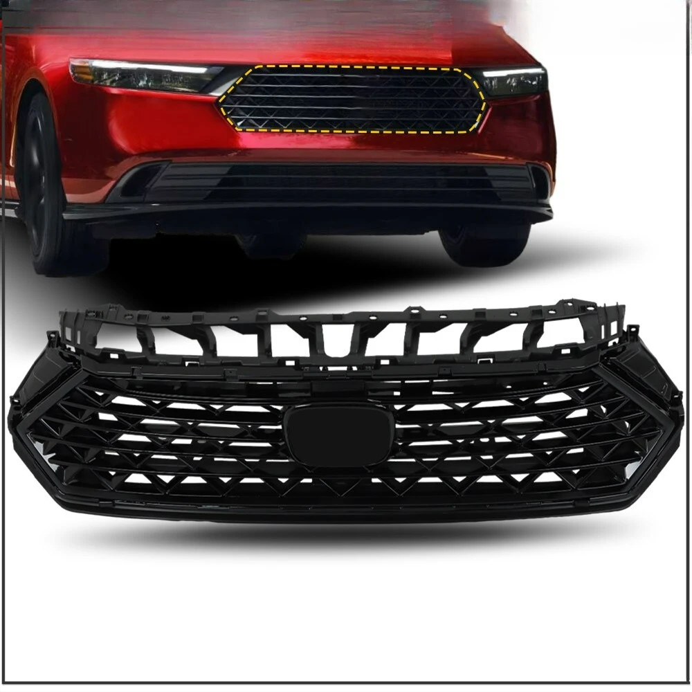 For Honda Accord 2023-2024 Mesh Grill Black Front Upper Grille Plastic Durable
For Honda Accord 2023-2024 Mesh Grill Black Front Upper Grille Plastic Durable