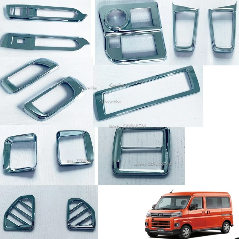 For Daihatsu ATRAI HIJET CARGO 2022 2023 ABS Chrome Shiny Side Air Condition Window Switch Panel Cover Trim Sticker Framecutylin
For Daihatsu ATRAI HIJET CARGO 2022 2023 ABS Chrome Shiny Side Air Condition Window Switch Panel Cover Trim Sticker Framecutylin
