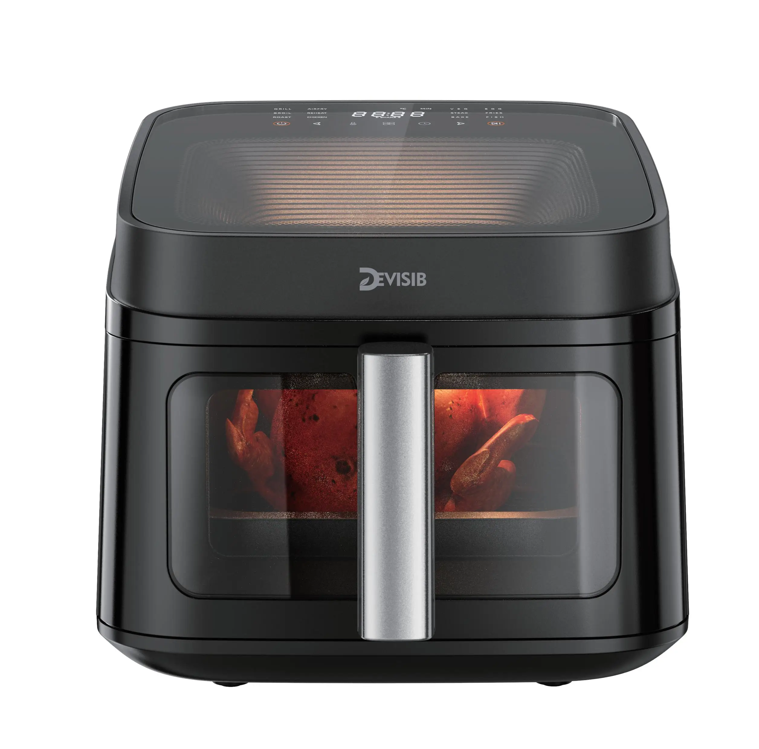 DEVISIB 6.5L Multi-fonction Air Fryer with 2 Viewing Windows, Family Capacity fits 4kg of Wings Digital Controls Dishwasher Safe
DEVISIB 6.5L Multi-fonction Air Fryer with 2 Viewing Windows, Family Capacity fits 4kg of Wings Digital Controls Dishwasher Safe