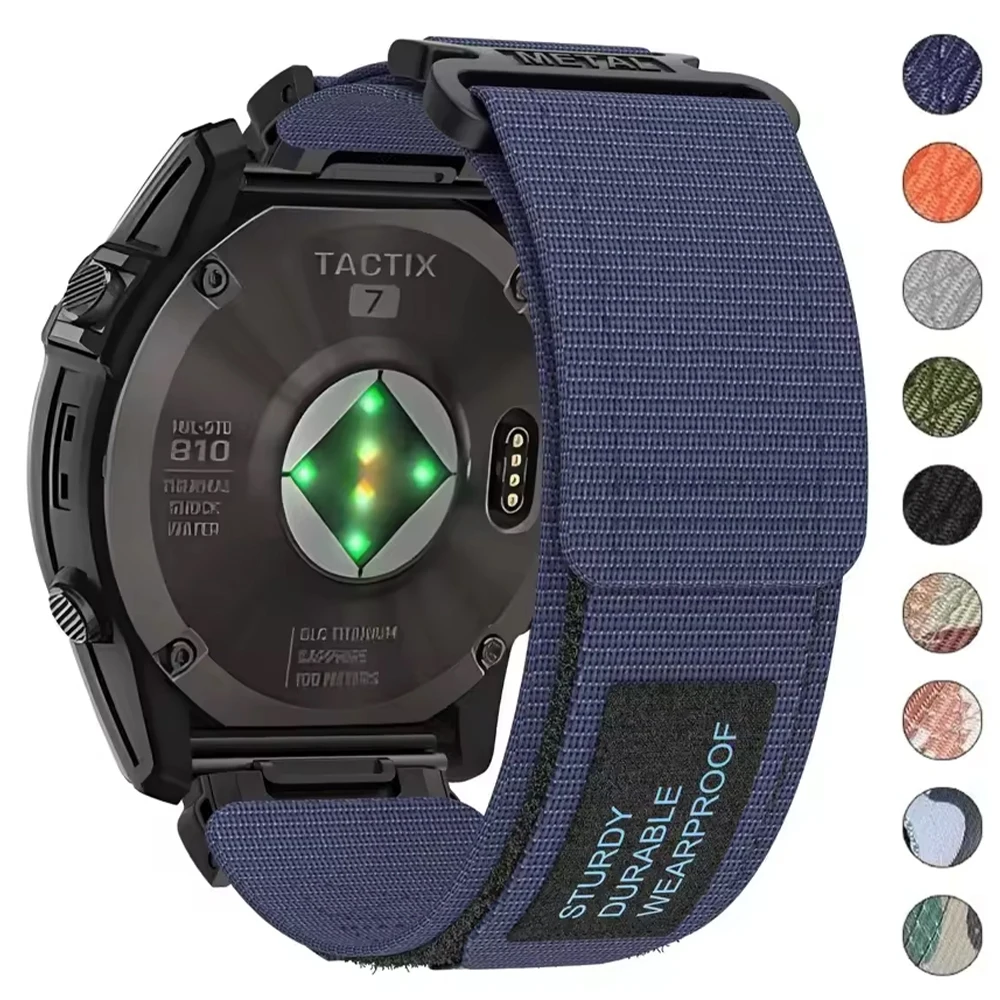 Спортивный нейлоновый ремешок-петля для часов Garmin Tactix 7Pro Fenix 8 7X 6X 7 5 6 Pro 5X 3 3HR Браслет для Garmin Band 26 мм 22 мм Ремешок
Спортивный нейлоновый ремешок-петля для часов Garmin Tactix 7Pro Fenix 8 7X 6X 7 5 6 Pro 5X 3 3HR Браслет для Garmin Band 26 мм 22 мм Ремешок