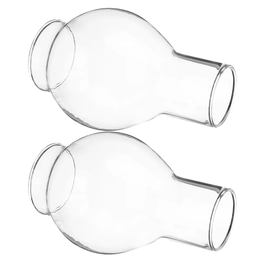 2Pcs Glass Shade Tall Transparent Windproof Chimney Tube Holder Clear Cover Dinner Table Accessories
2Pcs Glass Shade Tall Transparent Windproof Chimney Tube Holder Clear Cover Dinner Table Accessories