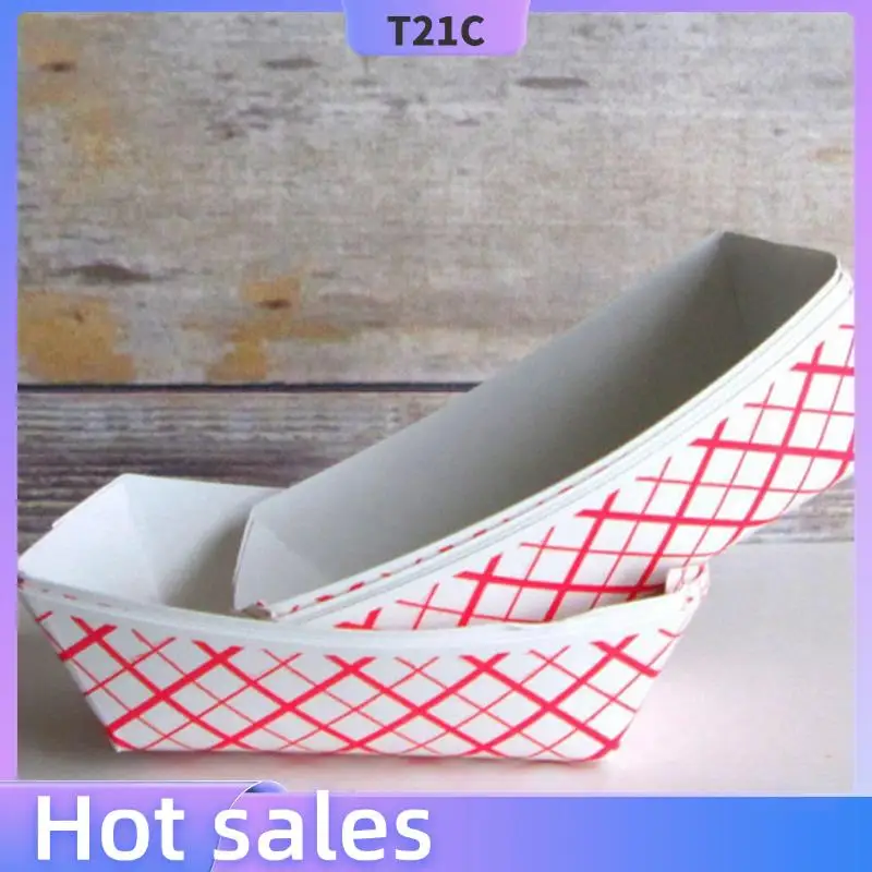 T21C 200Pc Paper Food Trays Disposable - Red & White Checkered Leak Proof Paper Food Boats - Paper Trays For Food
T21C 200Pc Paper Food Trays Disposable - Red & White Checkered Leak Proof Paper Food Boats - Paper Trays For Food