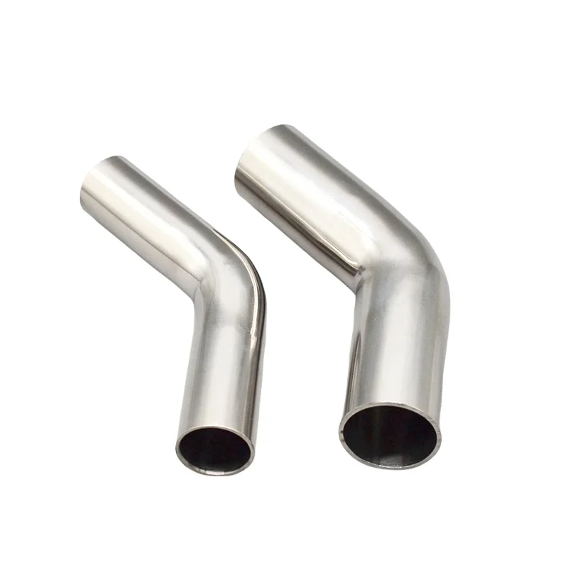 O.D 16/19/22/25/28/32/38/45/51/57/60/63/76/89/102mm 304 Stainless Sanitary 45 Degree Elbow Welding Pipe Fitting
O.D 16/19/22/25/28/32/38/45/51/57/60/63/76/89/102mm 304 Stainless Sanitary 45 Degree Elbow Welding Pipe Fitting
