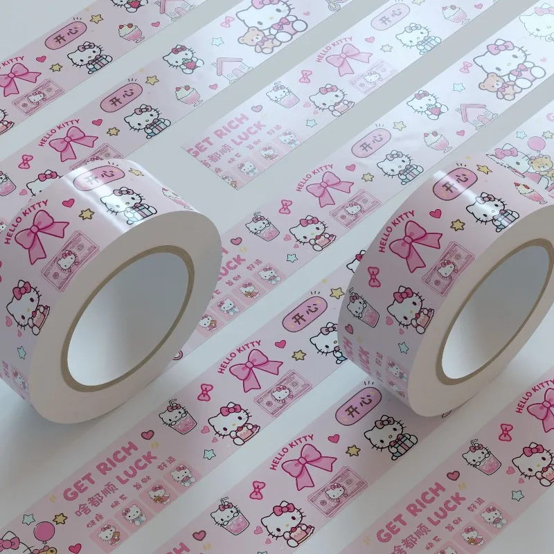 Hello Kitty Adhesive Tape Cute Durable Non Transparent Covering Ugliness High Aesthetic Value Sticker Tape New Cartoon Wholesale
Hello Kitty Adhesive Tape Cute Durable Non Transparent Covering Ugliness High Aesthetic Value Sticker Tape New Cartoon Wholesale