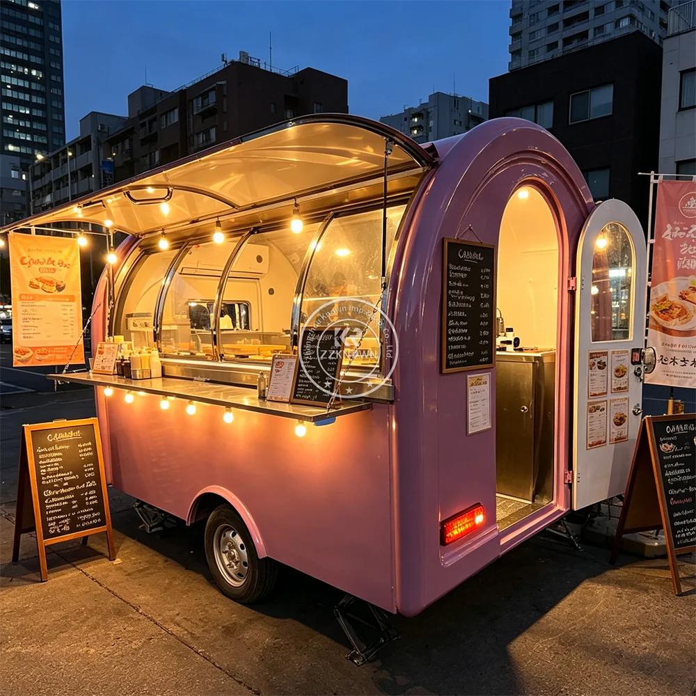 Mobile Concession Cart Street Ice Cream Snack Cart Commercial Food Cart Professional Taco BBQ Food Truck with Full Equipment
Mobile Concession Cart Street Ice Cream Snack Cart Commercial Food Cart Professional Taco BBQ Food Truck with Full Equipment